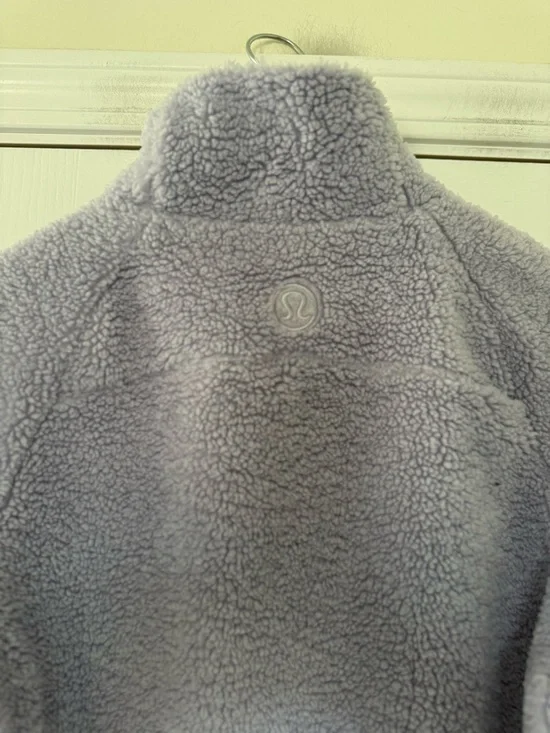 Lululemon Scuba Oversized Half Zip Fleece Pullover Lavender Purple - Picture 8 of 10